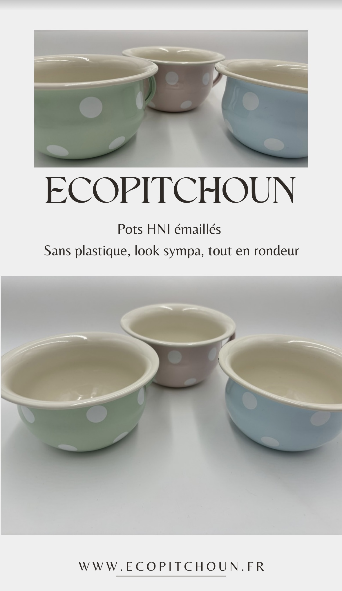 Pot émaillé